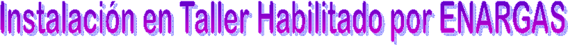 Instalaci�n en Taller Habilitado por ENARGAS